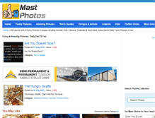 Tablet Screenshot of mastphotos.com